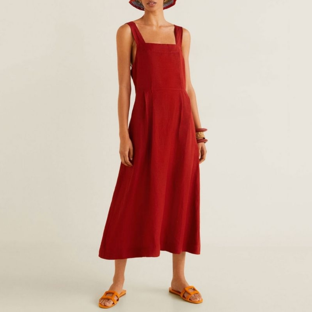 Red Maxi Plus Size Dress